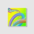 thumbnail image 1 of IDEA4WALL Framed Canvas Wall Art for Living Room, Bedroom Abstract Color Illusion Canvas Prints for Modern Home Decoration Ready to Hang - 24x24 inches, 1 of 4