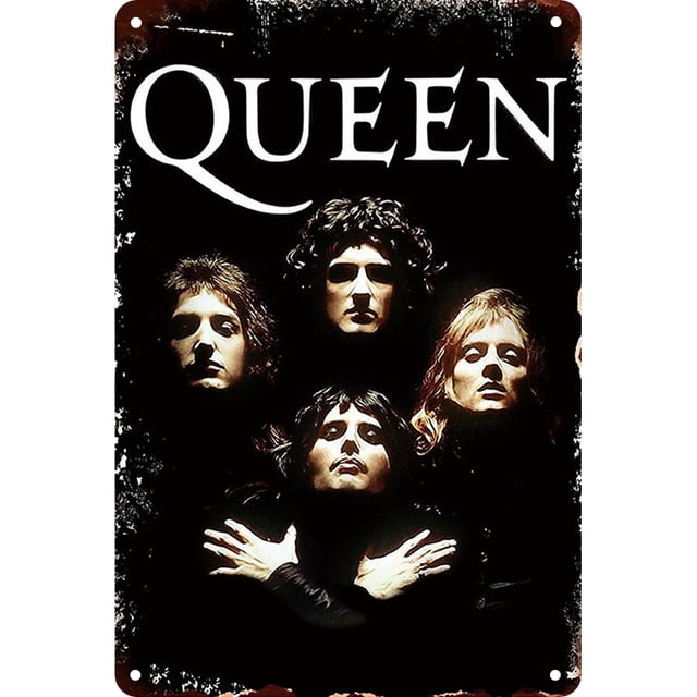 Hojalata Rectangular 20*30cm Plano Serie Personajes Queen