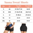 thumbnail image 3 of COMFREE Sauna Sweat Short Pants Suits for Women High Waist Slimming Shorts Compression Thermo Workout Body Shaper Thighs, 3 of 7