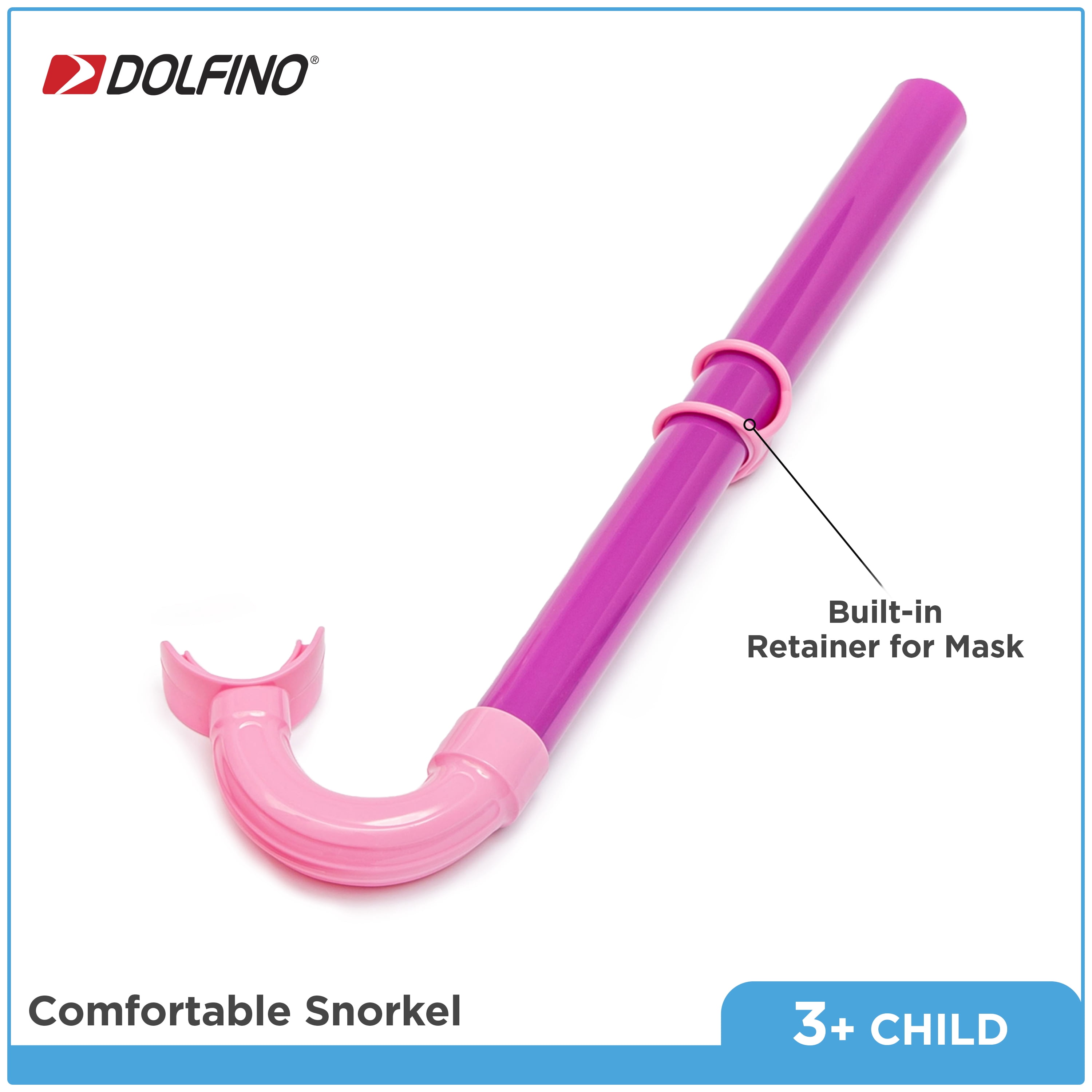 EyePop 4-Piece Pink Dive Set for Children, Unisex
