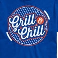 thumbnail image 3 of Instant Message - Grill And chill - Men's Short Sleeve Graphic T-Shirt, 3 of 6