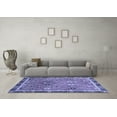 thumbnail image 3 of Ahgly Company Indoor Rectangle Oriental Blue Traditional Area Rugs, 7' x 10', 3 of 4