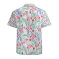 thumbnail image 3 of High Quality Hawaiian Shirts for Men Short Sleeve Aloha Beach Shirt Floral Summer Casual Button Down Shirts Blouses HUU5PQ, 3 of 7