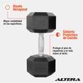 thumbnail image 2 of Mancuerna Hexagonal Altera  Acero Forro de Neopreno 35 Lbs, 2 of 6