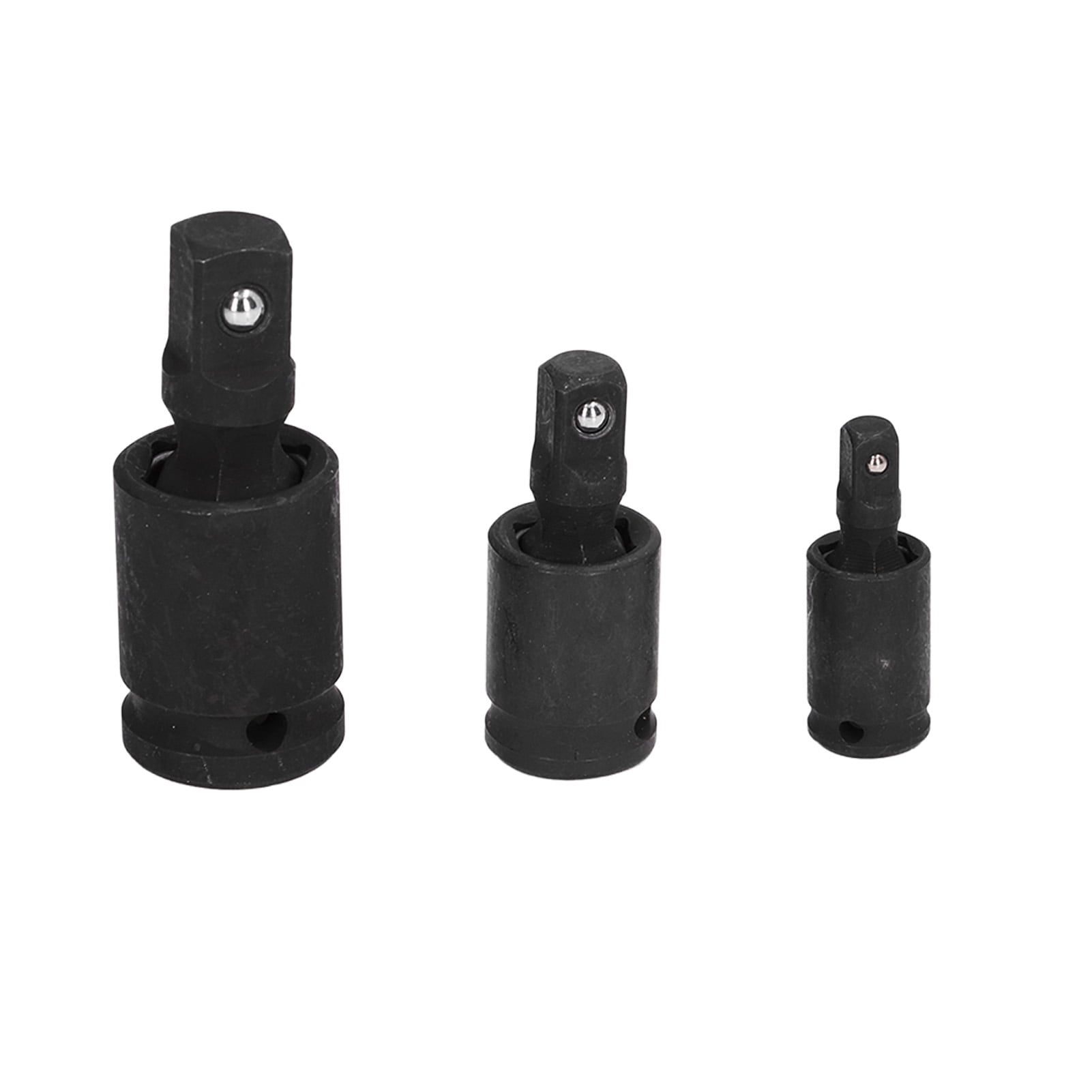 YLSHRF 3PCS Universal Joint Socket Adapter 1/2 1/4 3/8 Drive Impact