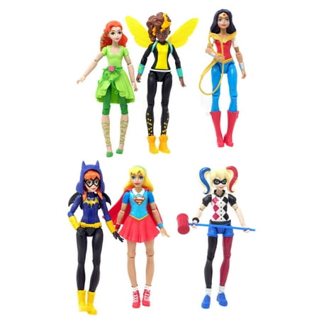 DC Super Hero Girls Ultimate Collection Action Figure 6-Pack (No Packaging)