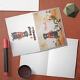 thumbnail image 4 of Happy Thanksgiving Labrador Retriever with Turkey Pumpkins Autumn Vibes 7x5in Folded Greeting Card Lab Dog Lover Gifts Single Note Card with Envelope - 12018, 4 of 5