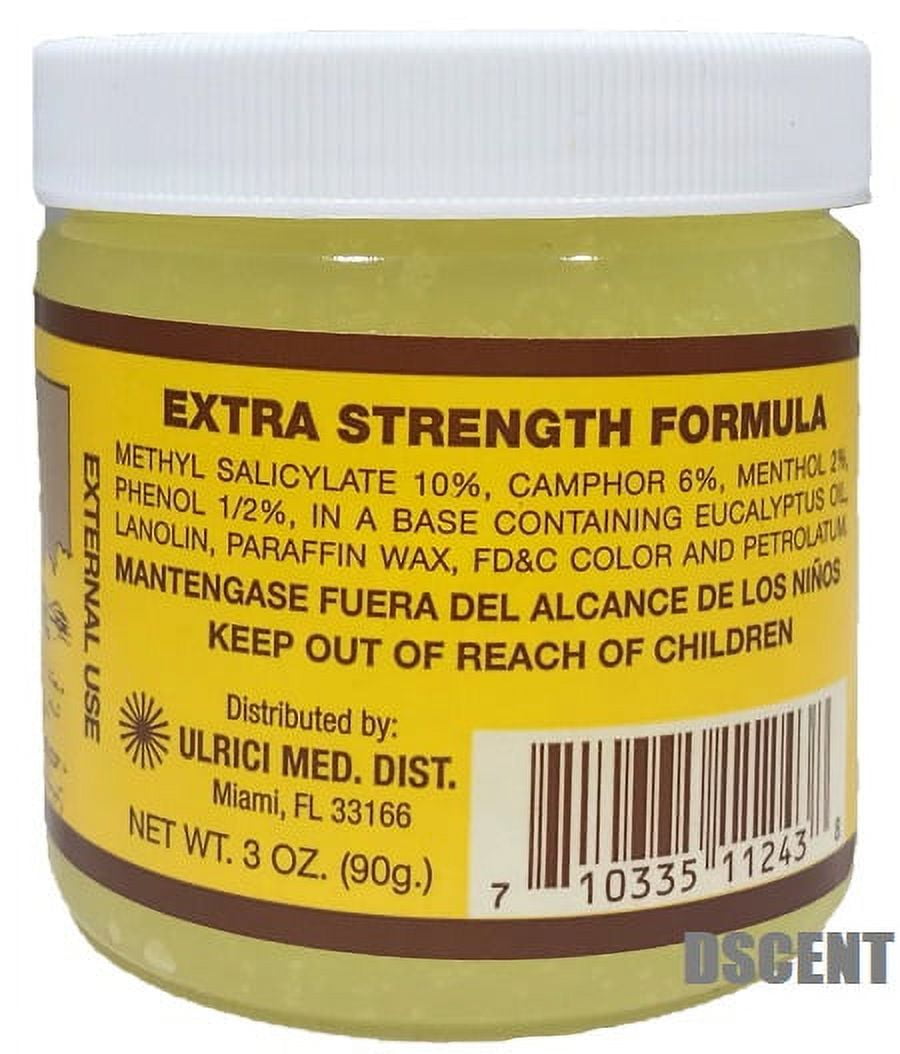 Manteca La Original La Ubre Extra Strength Formula For Aches & Pains 3 Oz