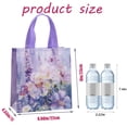 thumbnail image 3 of BOLIANNE 12 Pcs Flower Gift Bags Medium , 9x4.33x8.66in Reusable Non-Woven  Goodie Bags with Handles Ideal for Birthday Wedding Party Favor Bridal Shower, 3 of 8