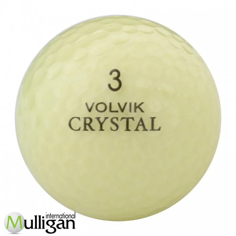 Mulligan - 12 balles de golf récupérées Volvik Crystal 1st Generation 5A/4A, Mix