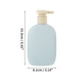 thumbnail image 2 of Unique Bargains 3 Pcs Travel Container Set Compact Plastic Travel Bottles Set 260ml Blue Green, 2 of 5