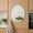 B, variant on Orangide Wall Mirror Stickers Irregular Shaped Self Adhesive Acrylic Mirror Tiles HD Reflection for Bathroom Bedroom Vanity Wall Decor Frameless Decals