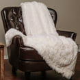 thumbnail image 4 of Chanasya Super Soft Shaggy Longfur Throw Blanket | Snuggly Fuzzy Faux Fur Lightweight Warm Elegant Cozy Plush Sherpa Fleece Microfiber Blanket | For Couch Bed Chair Photo Props - 50 "x 65" - Pink, 4 of 7
