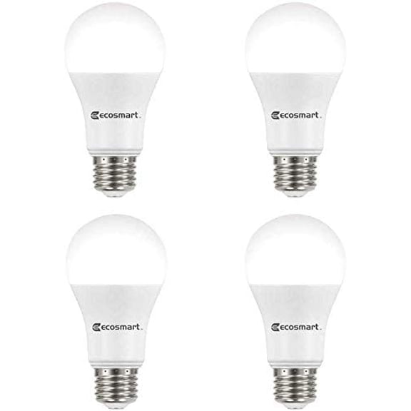 4 Pack  Daylight 14.5 watt A19 Bulbs 100 watt Replacement