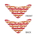 thumbnail image 3 of Sikiie Red Lobster Dog Bandanas-Dog Scarf Bib Kerchief Breed for Dogs and Small for Pets Gift-Medium, 3 of 5