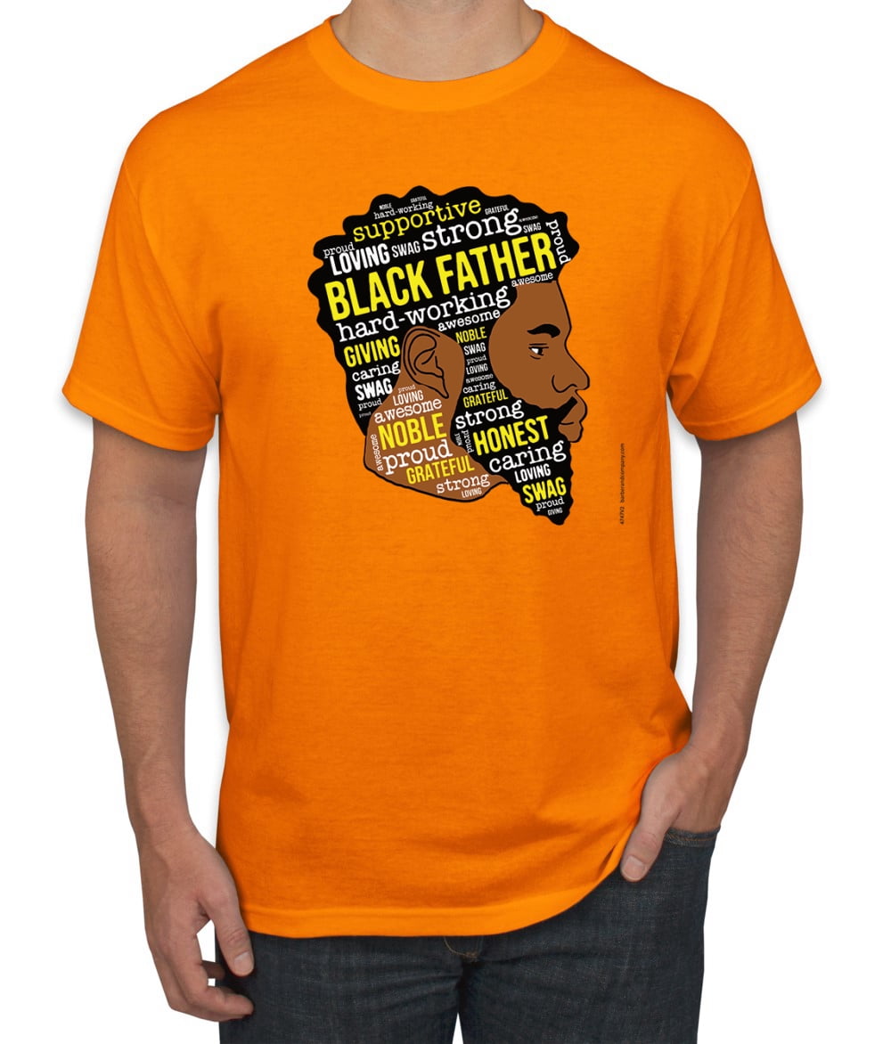 orange and black graphic tees