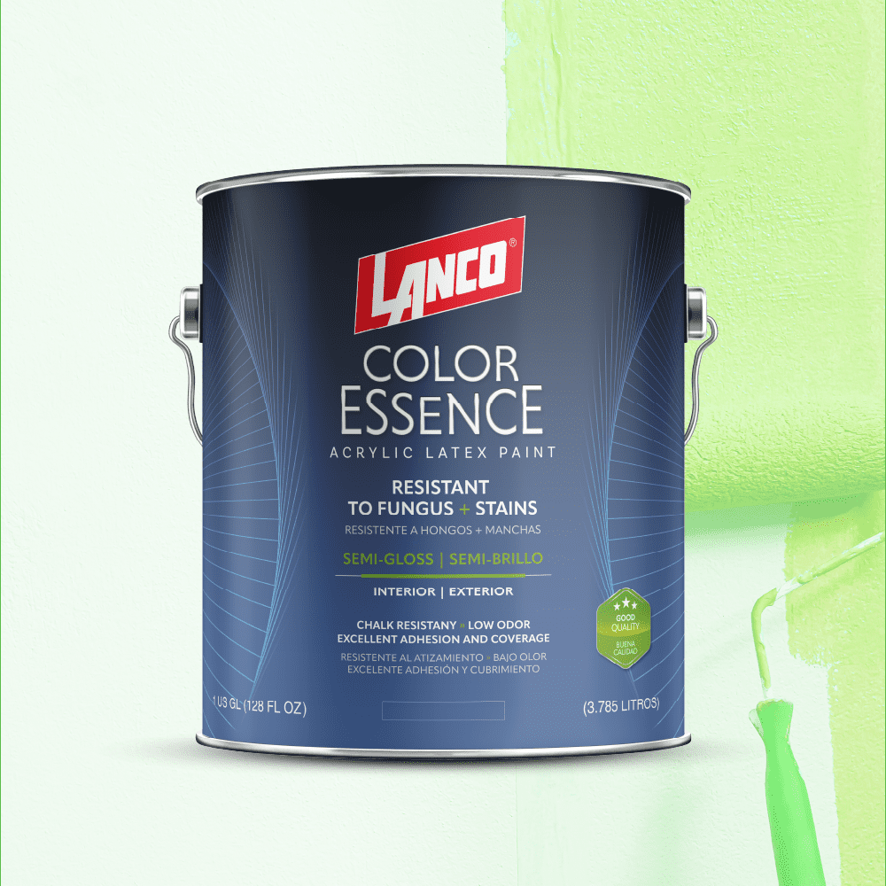 Lanco Color Essence Semi Gloss White & Pastel Base, 1 Gallon