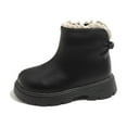 thumbnail image 5 of CAICJ98 Little Girls Ankle Boots Waterproof Combat Shoes With Side Zipper Toddler Boots for Girls (Toddler/Little Kid/Big Kid),3, 5 of 8