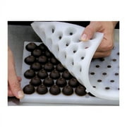 Chocoflex Mold for Ganache and Chocolate, 2 Piece, for Bon-Bons, 25mm Dia x 26.4mm High, 67 Cavities
