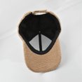 thumbnail image 4 of Baohd Comfortable And Exquisite Craft Wool Hats For Classic And Elegant Look Autumn Plush Baseball Caps pink, 4 of 6