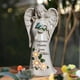 thumbnail image 4 of Figuritas solares Exquisitos adornos de hadas de flores Artesanía de resina (Ángel), 4 of 7