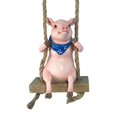 thumbnail image 1 of Blue Sky Ceramic Pig Garden Swinger, 1 of 1