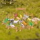 thumbnail image 4 of 15 piezas de figuras de animales en miniatura de juguete con accesorio de decoración Micro de paisaje Kit de bricolaje de jardín para, 4 of 8