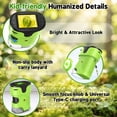 thumbnail image 6 of Microscope for Kids Adults Pocket Microscope, 2" Handheld Microscope Toys for Indoor Outdoor Educational Boys Girls with LED Lights TF Card, Green, 6 of 7
