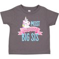 thumbnail image 3 of Inktastic Most Magical Big Sis- cute unicorn Girls Toddler T-Shirt, 3 of 5