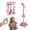 Pink, variant on Karaoke Star Machine with Light, 2026 Upgrade Star Microphone with Stand, All in One Funny Karaoke Microphones with Adjustable Stand for All Ages, Birthday Gifts (not Included adeapter Cable)