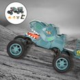 thumbnail image 4 of Coche de Dinosaurio Teledirigido Zulema Alimentado Por Batería para Niños Verde Coche de dinosaurio RC, 4 of 8