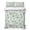 White Gray Green Sage Green, variant on Twin Quilt Set 68''x86'', Navy Blue Ombre Lightweight Summer Bedspread Coverlet Set with 2 Pillow Shams, Modern Oil Painting Geometric Breathable All Season Quilt Bedding for Dorm/Bedroom