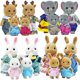 thumbnail image 3 of Animal de la familia del bosque, simulación a escala 1/12, conejo, ardilla, oso, muñeca, mini casa de muñecas, modelo de cocina, juguetes para niños, juego de simulación, juguete de regalo, 3 of 5