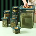 thumbnail image 5 of XKHHLH 4 Pcs Airtight Food Storage Cereal Containers for Bulk Food Storage, BPA-Free Plastic Container, Pantry Organization and Canister for Rice, Pasta, Sugar & Flour, 5 of 8