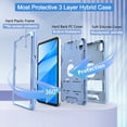 thumbnail image 3 of Funda resistente y a prueba de golpes azul para iPad Mini 7/6 CCMAO, 3 of 7