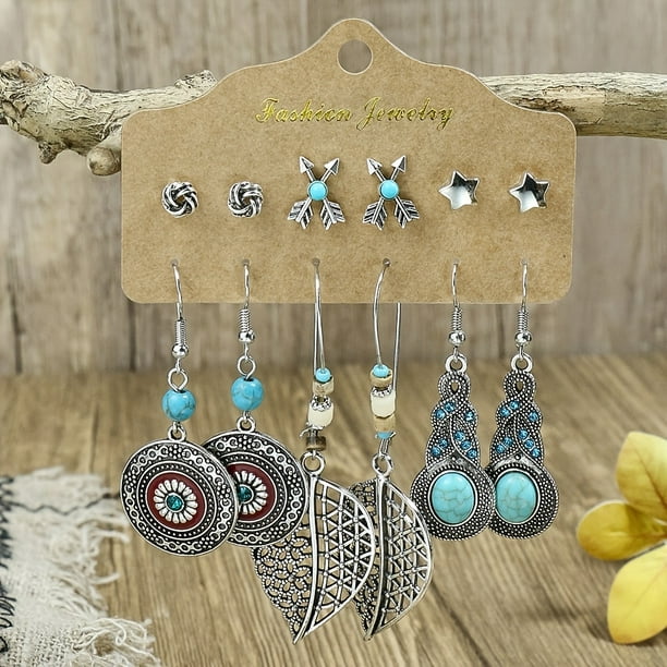 Vintage boho best sale earrings