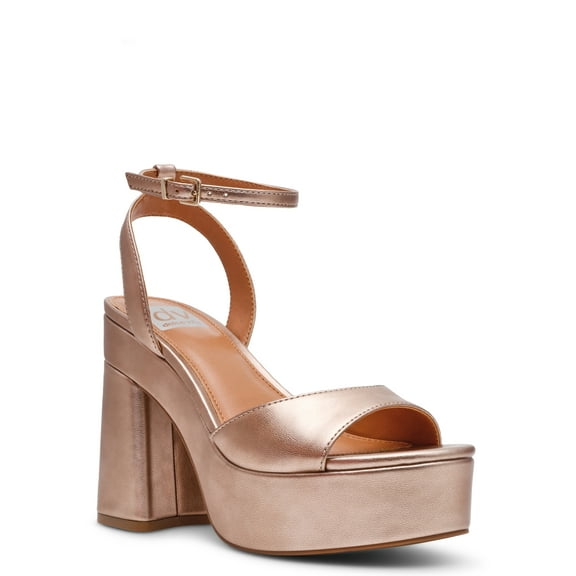 DV Dolce Vita Women's Wizzard Ankle Strap Platform Sandal