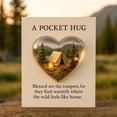 thumbnail image 2 of kkbbma under $5 2Pcs Inspirational Gift Card, Pocket Hug Inspirational Gift Card,Camping Encouragement Token,Small Motivational Keepsake,Positive Affirmation Card,Travel Companion Gift Idea, 2 of 9