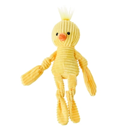 Vibrant Life Cord Easter Chick Dog Toy, Yellow