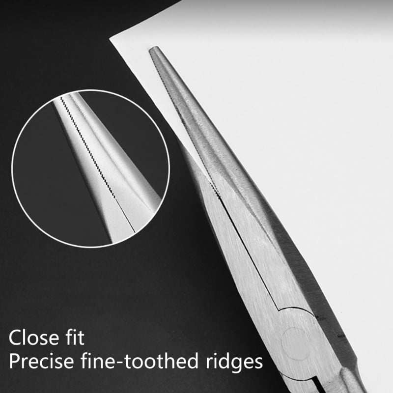 0/45/90 Degree Car Wire Removal Pliers Long Nose Cylinder Cable Clamp Removal Tool Flat Mouth Pliers Ergonomic Handle