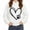 White, variant on ITSAME Hoodie for Girls (1-10) Long Sleeve Pullover Loose Fit Heart Print Fall Casual Comfy Hooded Sweatshirt Size 5T