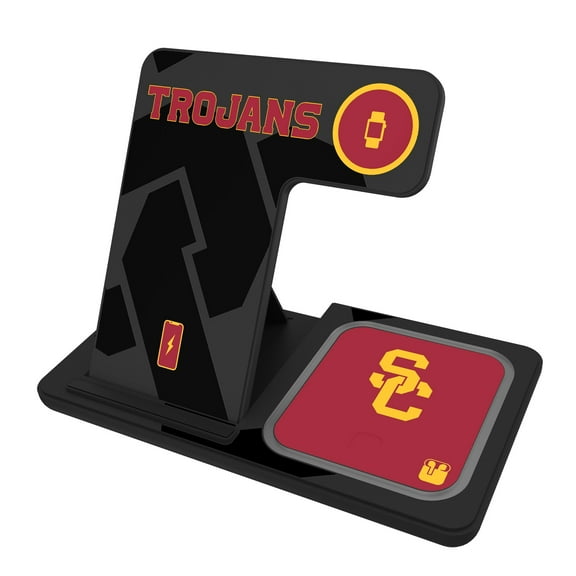 Keyscaper USC Trojans 3-In-1 Wireless Charger