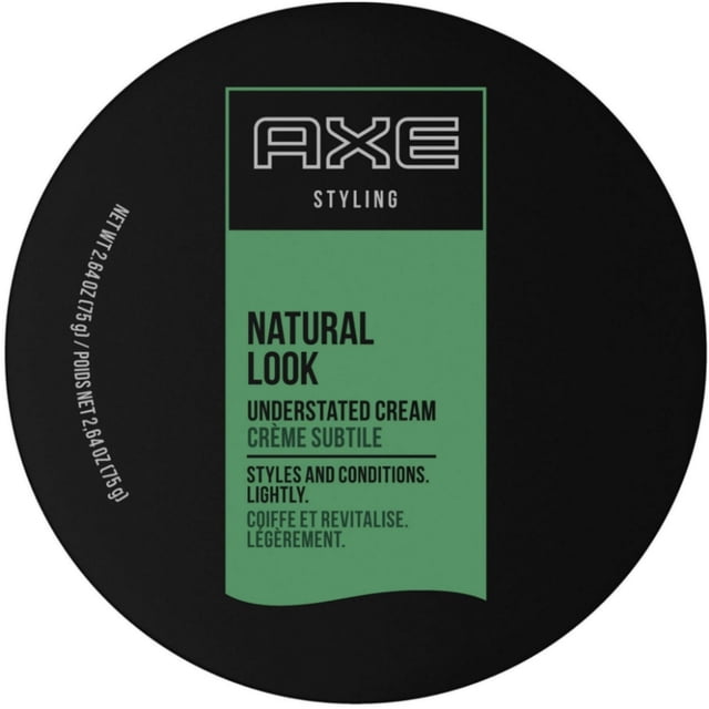 AXE Styling Crema acondicionadora de aspecto natural, 2.64 onzas (paquete de 3)