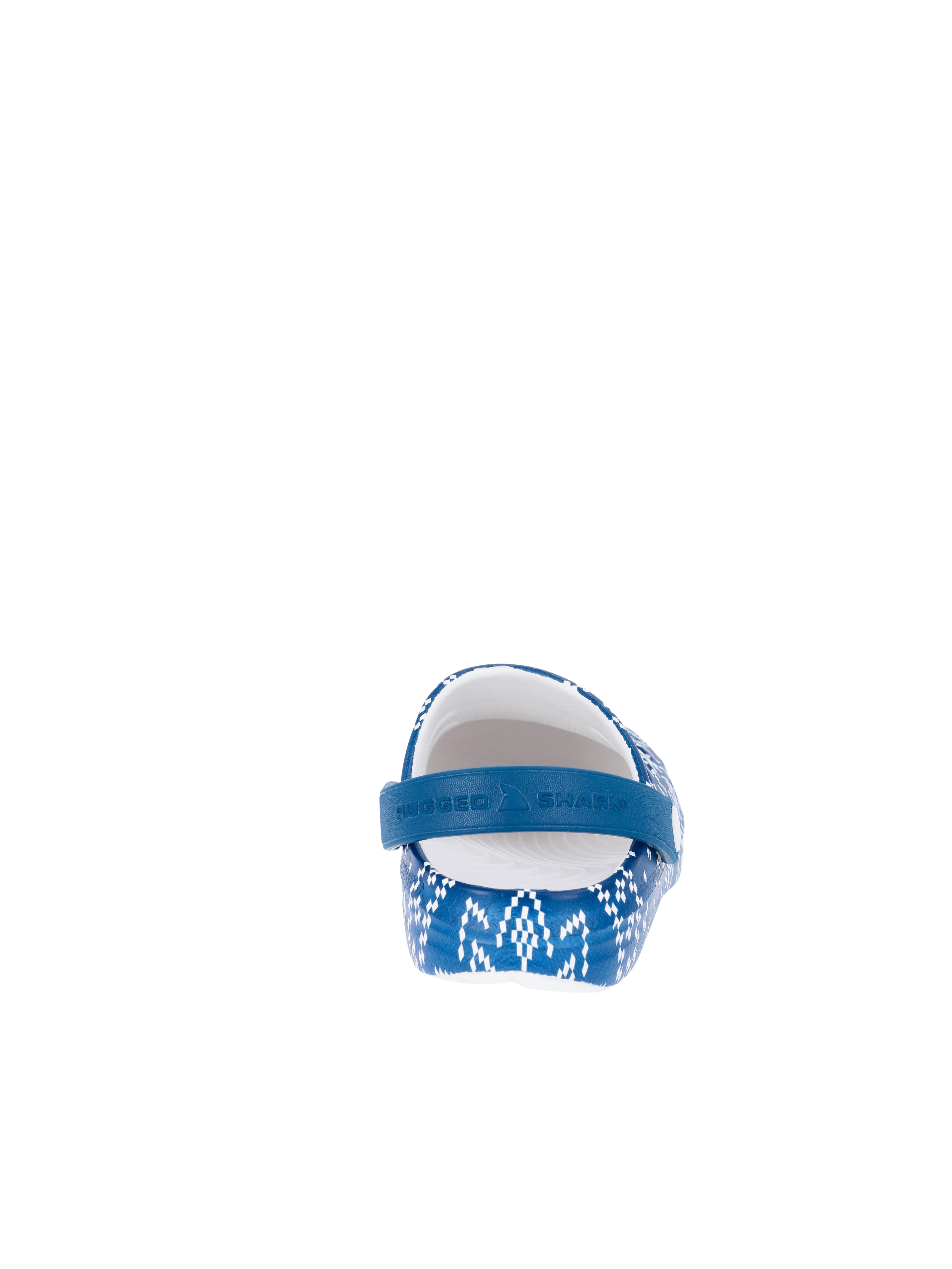 Rugged Shark Toddlers and Kids Holiday Printed Clogs