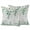 White Gray, variant on Sage Green Eucalyptus Leaves Outdoor Pillow Covers 20x12 Set of 2,Waterproof Patio Throw Pillowcase Protectors,Spring Summer Botanical Lumbar Decorative Pillow Shams Cushion Covers for Seat Bed Couch