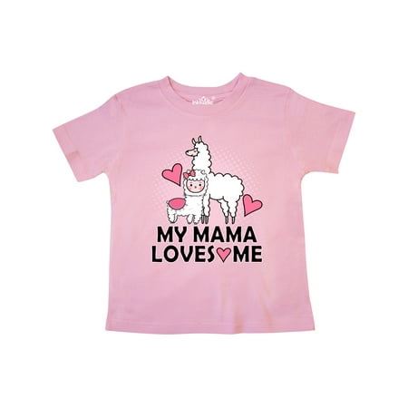 

Inktastic My Mama Loves Me Llama Gift Toddler Toddler Girl T-Shirt