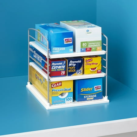 YouCopia UpSpace Adjustable Box Organizer, 9"x9", Kitchen Cabinet or Pantry Storage Shelves