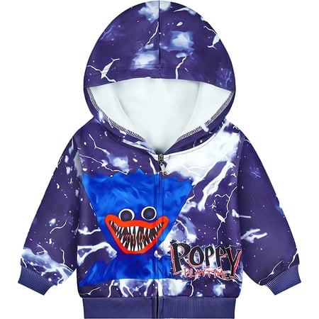 Monster Play Kids Zip Up Hoody