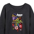 thumbnail image 3 of Marvel The Avengers - Vs Thanos - Women's French Terry Pullover Long Sleeve Shirt, 3 of 5