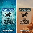 thumbnail image 5 of (2 Pack) No Animals Allowed Sign, 5 of 7